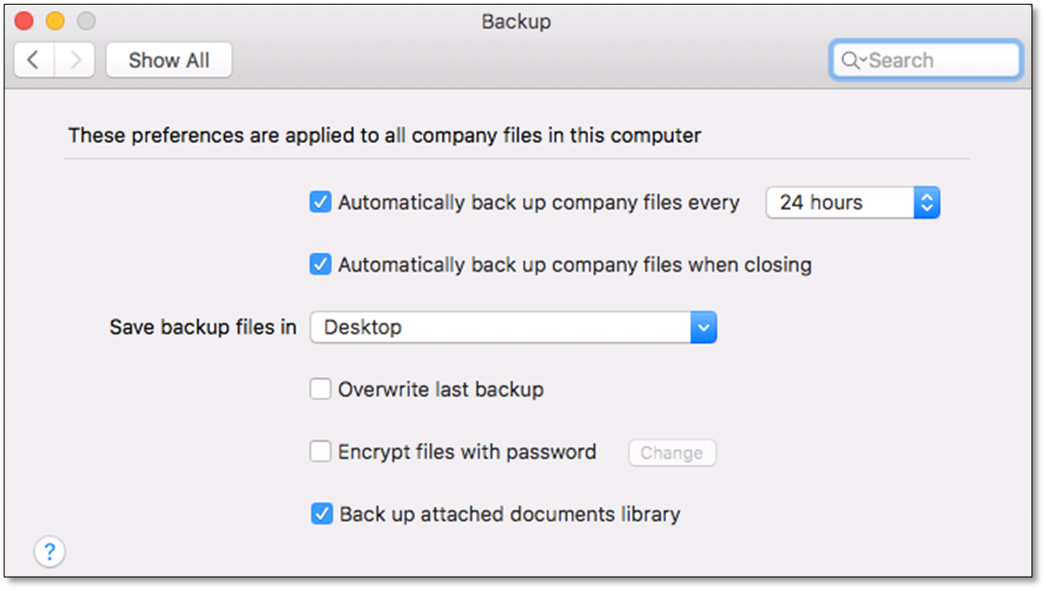 Instructions To Create Backup For Windows On Quickbooks For Mac