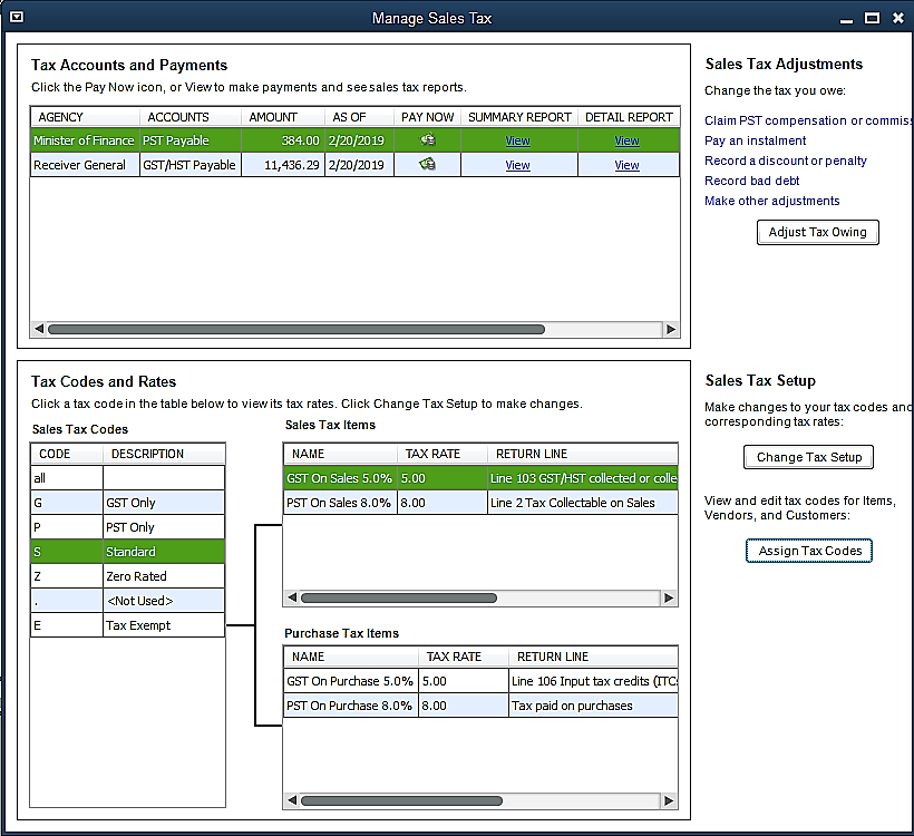 adjust quickbooks for mac 2016 sales tax due