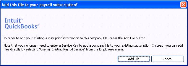 Add this file to your payroll subscription message in QuickBooks