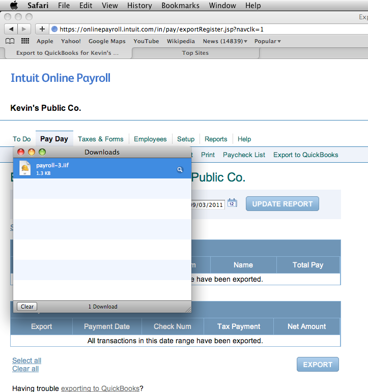 quickbook for mac tutorial