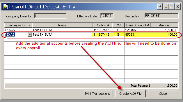 money network direct deposit