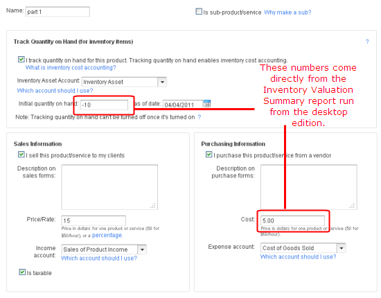 how entry delete journal to quickbooks QuickBooks from inventory importing Setting up after