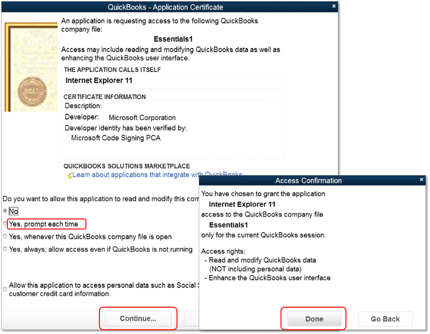 condense quickbooks file