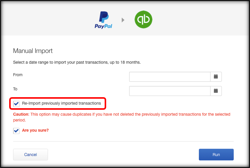 how to enter paypal transactions in quickbooks 2013 desktop
