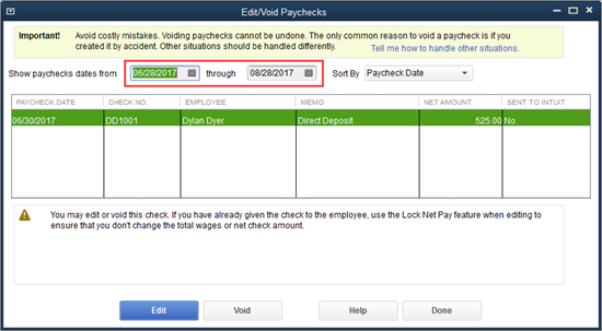 quickbooks desktop payroll direct deposit bank change