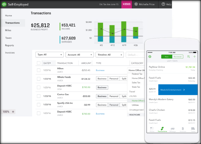 use quickbooks for personal finances