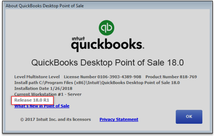 quickbooks pro 2017 license and product number