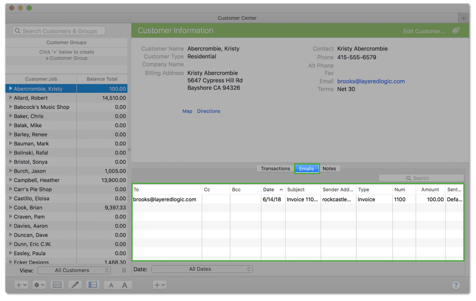 quickbooks for mac display issues