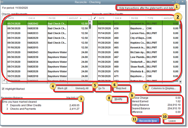 how do you undo a reconciliation in quickbooks for mac