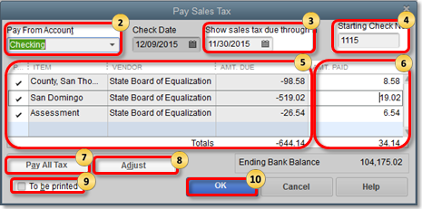 quickbooks for mac sales tax not working