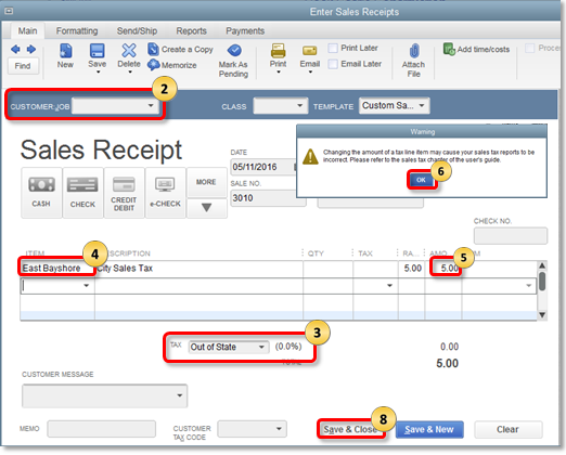 set up sales tax in quickbooks for mac