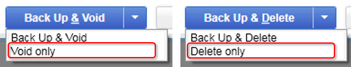 delete transactions in quickbooks for mac