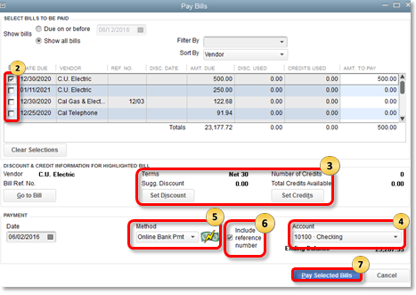 Use Online Bill Pay In Quickbooks Desktop