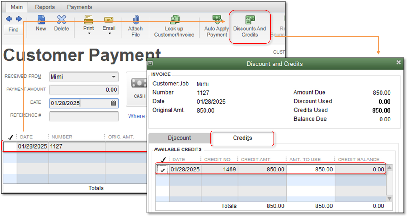 Resolve common issues when applying a payment towa...